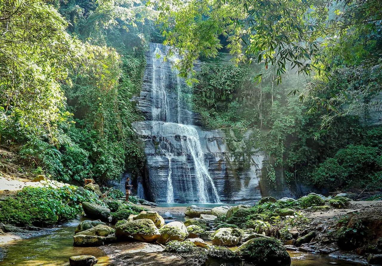 হামহাম জলপ্রপাত, মৌলভীবাজার — HamHam waterfalls, Sylhet, Bangladesh