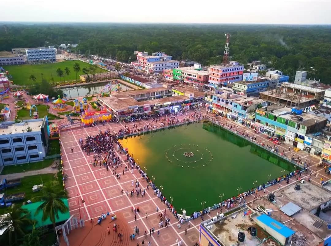 জ্যাকব টাওয়ার, ভোলা — Fashion Square view from Jakob Tower